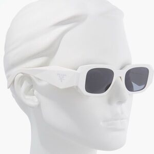 Prada White Sunglasses